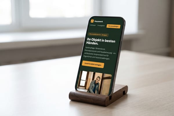 Beispiel-Website · Leistungsübersicht