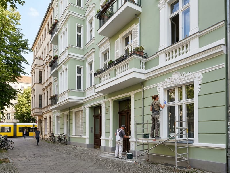 Altbau-Fassade
