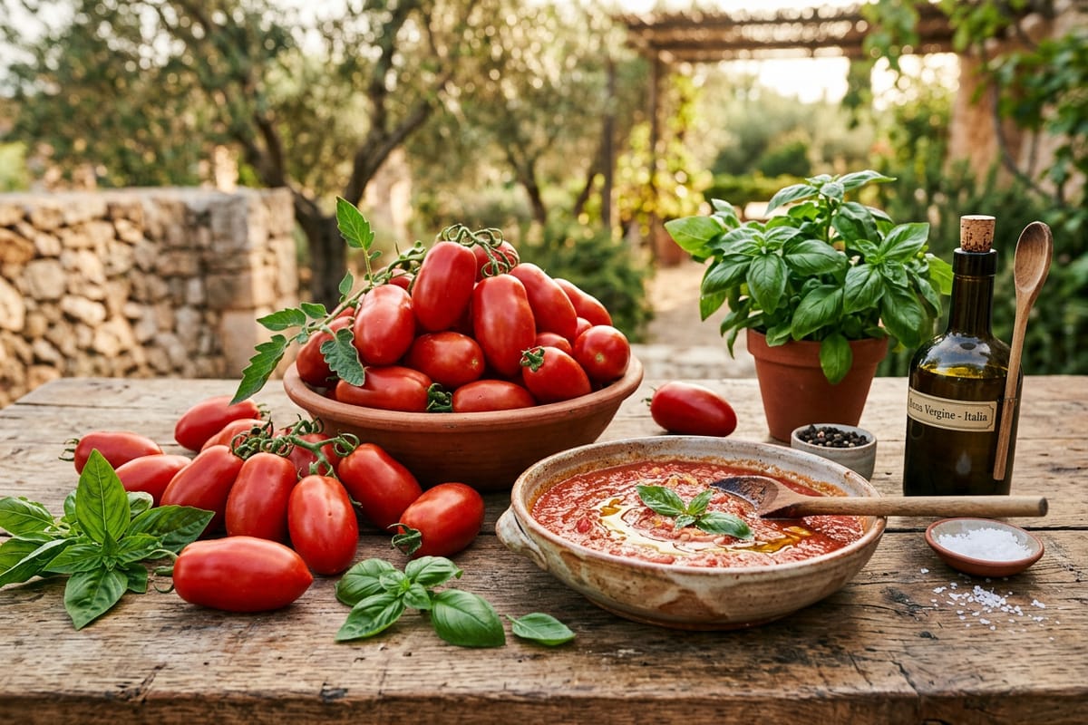 Tomaten aus Kampanien